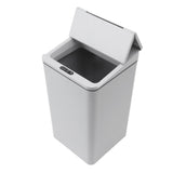 Desktop Sensor Trash Can USB Charging Foldable Lid 9L Intelligent Induction Garbage Bin for Bedroom V1294-YM0703-3117230108311