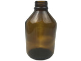 24x 600ml Amber Glass Bottle Cosmetic Essential Oil General Purpose Storage V563-BR-24BWNMEDGLASS