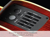SE5N 5 Band EQ Equalizer Pickup Tuner for Acoustic Guitar Musical Instrument Accessory Kit V1366-AZ2-W-18582