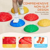 VEVOR Kids Balance Stepping Stones Sensory Obstacle Course 6 PCS Outdoor Indoor V952-ETPHDJSFSKHGQVJZZV0