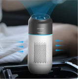 Car Air Purifier Air Freshener Portable Oxygen Bar Ozone Negative Ionizer Cleaner-White V201-W10958258