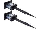 2Set LED Lawn Light Waterproof Unique Solar Lamp Garden Patio Yard Pathway Decoration V1294-YM0901-3111210083411