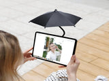 2PCS Car Phone Umbrella for Sun Dual Magnetic Cellphone Sunshade Shield V1258-DP01-I-00091