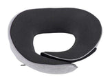 Travel Pillow Memory Foam U Shaped Neck Support Breathable Portable for Airplane Train Bus Dark Gray V1294-YM0901-3117250145411