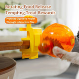 Pet Puzzle Spinning Feeder 360&deg Slow Feeding Portion Control, Clip-On Installation, Eat While V1232-CWZZWSQ-001