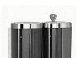 Double Soap Dispenser Drip Proof Wall Mounted Gel Hand Soap Dispenser for Bathroom 320mlx2 Metal V1294-YM0901-3112250038412