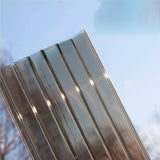 10mm Polycarbonate Roofing Sheets Tinted Bronze UV Roof 1050x2100mm Bulk 5 Pack V63-930131