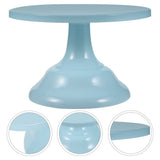 Metal Dessert Stand, Sky-Blue, Durable and Stylish for Home 2Pcs V1369-AZ3-W-20863