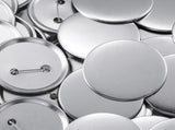 100 Pieces Blank Button Making Supplies Round Badge Button , Including Metal Shells Metal Back Cover V1366-AZ2-W-06025