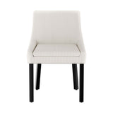 Artiss Dining Chairs Set of 4 Corduroy Wooden Beige BA-K-DIN-01-FA-BGX4
