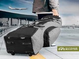 OutdoorMaster Padded Golf Club Travel Bag with Wheels, 900D Heavy Duty Oxford Waterproof V1168-7S-KX5T-FFFP