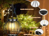 Solar Lantern, Solar Lights for Outside, Waterproof Outdoor Hanging Lanterns, Metal Solar Powered V1192-AZ-W-16264