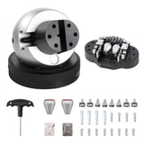 Engraving Block 5 inch Ball Vise Setting Jewelry Ball Vise Engraving with 34PCS Attachment and V952-GRSWNXZSZ00000001V0