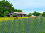 Bottom Locking Privacy Slats, Single-Wall Vertical Bottom-Locking Slats for Chain-Link Fence, V952-DBYSBTDBPE5FG3HV0V0