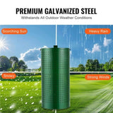 VEVOR Dog Poop Trash Can 11.5 Gallons Weather-Resistant Dog Waste Bin with Lid V952-GFBZLJTDXG11KSH3LV0