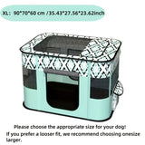 1 piece hot sale cat nursery pet nursery, foldable with a black handbag cat dog cage fence dog cat V1102-HEMM-003