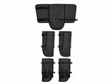 Waterproof Hiking Gaiters Black - 3 Layer Nylon Leg and Boot Covers with Adjustable Buckles for V888-ELOSUNG57061-2