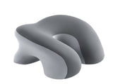 Dark Grey-Grey Ergonomic Memory Foam Nap Pillow - Hollow Design, Breathable Milk Silk Cover, Arm V888-ELOSUNG56309-3