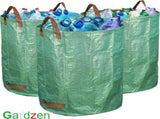 6-Pack 72 Gallon Yard Waste Bags, Reusable Heavy Duty Collapsible Garden Leaf Bags with Plastic V1258-DP02-C-248