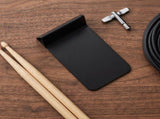 Metal Kick Drum Anti Slide Pad for Home Use Stable Drum Set Accessory Black V1192-AZ-W-33001