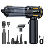 Cordless Handheld Car Vacuum 4-in-1 Wireless Vacuum with Brushless Motor Mini Car Vaacuum V1263-JX-6672-3