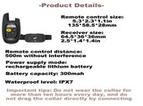 Dog Collar with Remote, Dog Training Collar with Remote, 3 Training Modes, Beep Vibration and V1366-AZ2-W-04047
