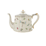 French coffee cup and saucer teapot set V488-TP-BB, TCS-BB