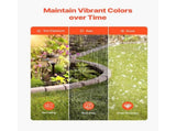 Faux Stone Landscape Edging 1180 x 95 x 57 mm Garden Lawn Edging for Walkway Brown V952-RZSPZXCCZS00MU8Y3V0