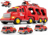 Trucks for Toddlers 2-4 Years 1-3 4-8 4-7 Boys Girls,5 in 1 Construction Carrier Toy Trucks for V1369-AZ3-W-21522