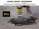 BAUMR-AG BRM-500 64KG Petrol Tamper Rammer Vibratory Plate Compactor, Lightweight, for Soil Sand V219-COMRMRBML5CA