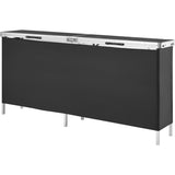 Extra Long Folding Portable Bar Table - Tradeshow Podium Table for Indoor V952-LSZST20ZDSZJFECDIV0
