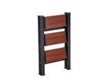3 Step Ladder, Folding Step Stool with Wide Anti-Slip Pedal and Comfort Handgrip, Lightweight 150 kg V952-LHJHJTSB0000TIJOS001V0