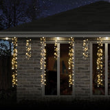 LED Dancing Cluster Icicles 9m Available in 2 Options - Warm White V720-XL1355