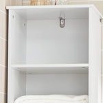 Tall Bathroom Storage Cabinet 3 Shelves, White V178-64884