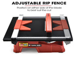 BAUMR-AG 600W Electric Tile Saw Cutter with 180mm Blade V219-TILSAWBMRBX65