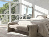 Interior Ave - Solace Textured Bench - Natural Taupe V355-IA-BNH-SOL-TAU