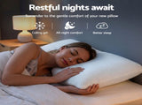 ROOMSENSE Cooling Memory Foam Pillow 2 Pack, Anti-Flattening Bed Pillows for Hot Sleepers, XFKF-PL-1169R-WHX2
