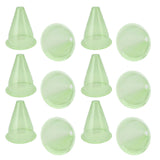 12Pcs Garden Cloches Plastic Multifunctional Plant Covers Protectors Dome Bell Transparent Jar V1294-YM0703-3111230099111
