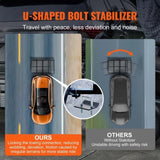 Hitch Mount Wheelchair Carrier 45.3" x 25.6", 500LBS Mobility Scooter Carrier with Folding Ramp, V952-ZXCTSJTKZD50RIEAXV0