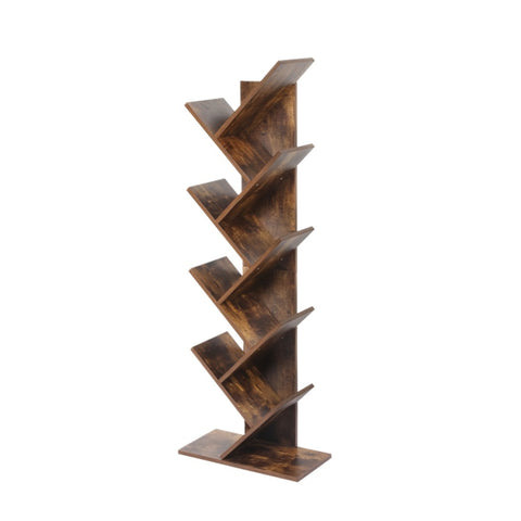 Levede Bookshelf Wooden Tree Bookcase CH1053-WA