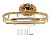 Wall Mounted Metal Soap Holder Antique Bathroom Soap Basket Dish Holder Golden Twist V1294-YM0626-3112220087911