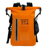 6.6 Gallon Outdoor Backpack, Detachable Shoulder Straps, Transparent Window & Buckle Clips, Suitable V1232-HWFSBB-003