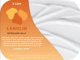 Petroleum Jelly with added Lanolin 2 litre V722-SGPETJELLAN-2