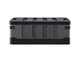 Gardeon Collapsible Outdoor Storage Box 60L Stackable Folding Camping Organizer Black OSB-60L-STR-BK