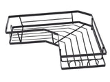 2PCS Corner Shower Shelf Adhesive Wall Mounted Shower Storage Rack with Hooks Toothpaste Holder for V1294-YM0901-3112250050411
