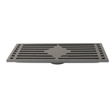 Floor Drain Stainless Steel Rectangle Corrosion Resistance Shower Grate for Kitchen Balcony Hotel V1294-YM0512-3112220078112