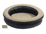 Inflatable Couch PVC Flocking Portable Ergonomic Blow Up Sofa Chair for Living Room Bedroom Outdoor V1294-YM0901-3116240001211