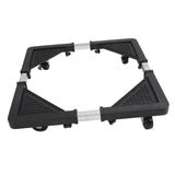 Adjustable Refrigerator Stand with 4 Locking Wheels Reduce Noise Furniture Dolly Mobile Roller for V1294-YM0710-3117230204111