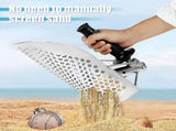 Sand Scoop 304 Stainless Steel Beach Metal Detector Scoop with Detachable Handle Sturdy Digging V1366-AZ2-W-15590