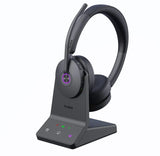 Yealink WH68 Dual Teams DECT & Bluetooth Wireless Technology, 4-Mic Hybrid ANC, 4-Mic Noise V1202-V2-IPY-WH68-D-MS